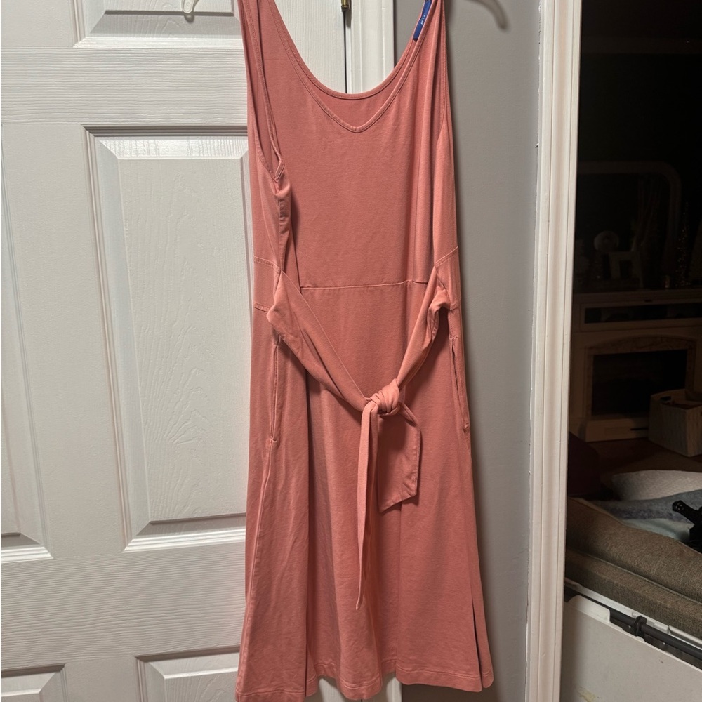 Apt. 9 Peach Backless Dress
